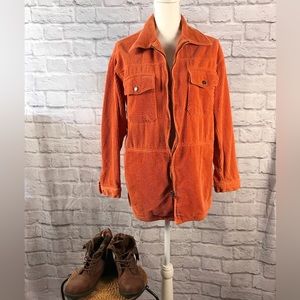 Vintage Moda‎ International Victoria’s Secret Corduroy Rib Jacket Coat